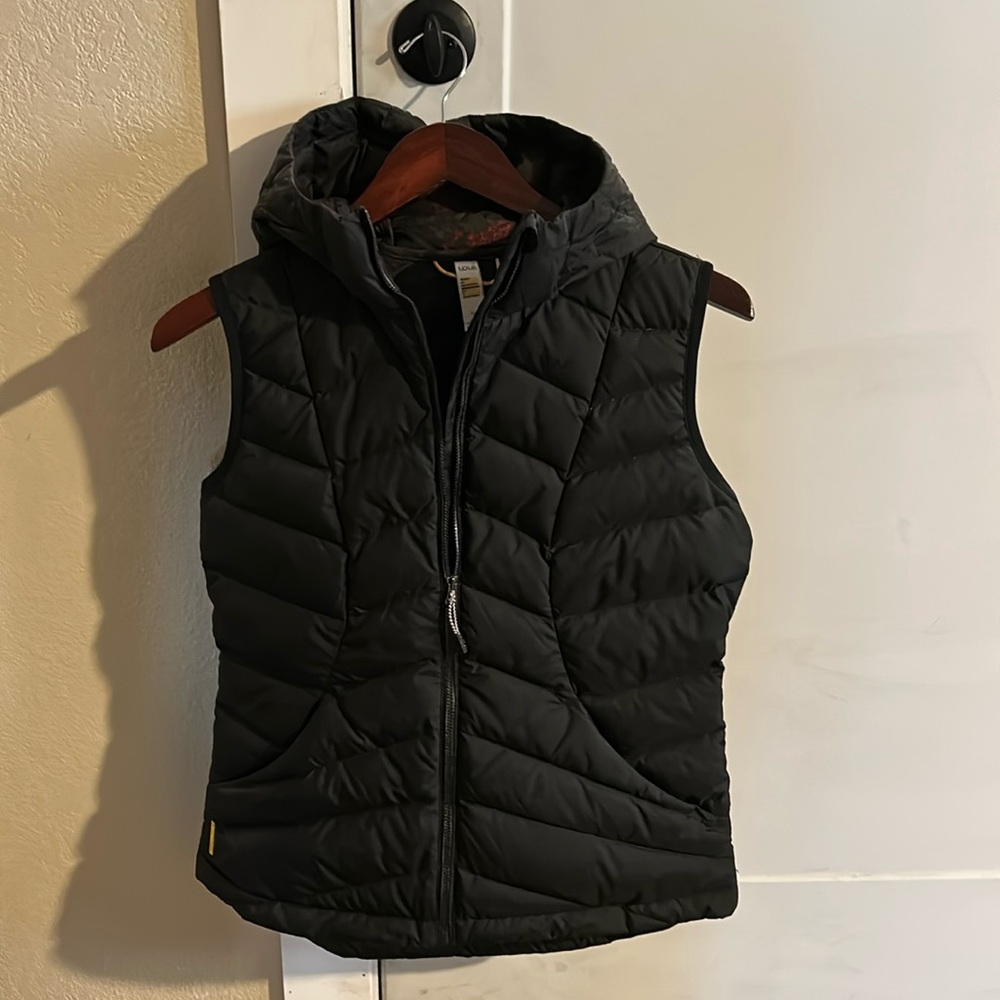 EUC Lole black women’s puffer vest size small